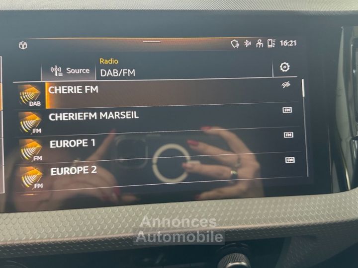 Audi A1 Sportback S Line 95 ch 25 TFSI S tronic 7 Virtual cockpit ~ Apple Carplay ~ Feux full led - 20