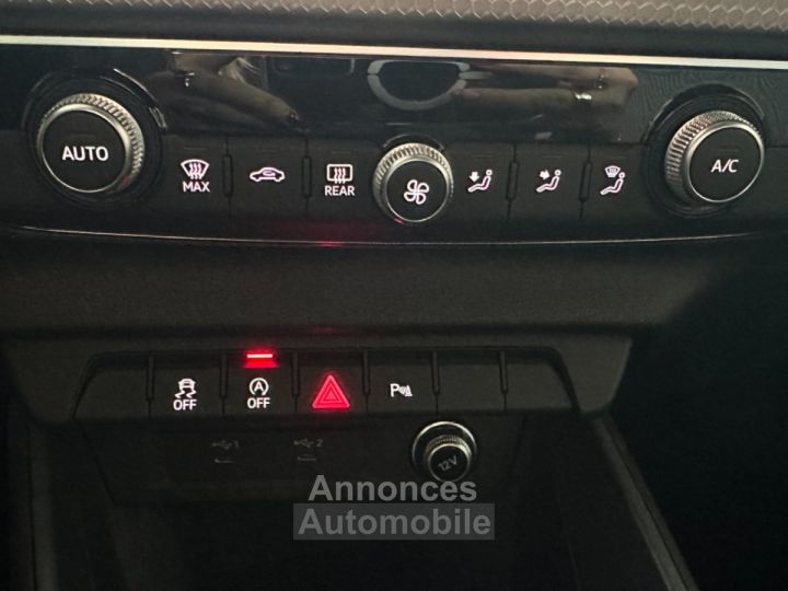 Audi A1 Sportback S Line 95 ch 25 TFSI S tronic 7 Virtual cockpit ~ Apple Carplay ~ Feux full led - 22