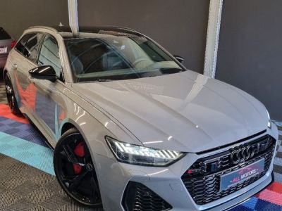 Audi RS6 avant v8 tfsi 600ch quattro gris nardo garantie constructeur   - 1