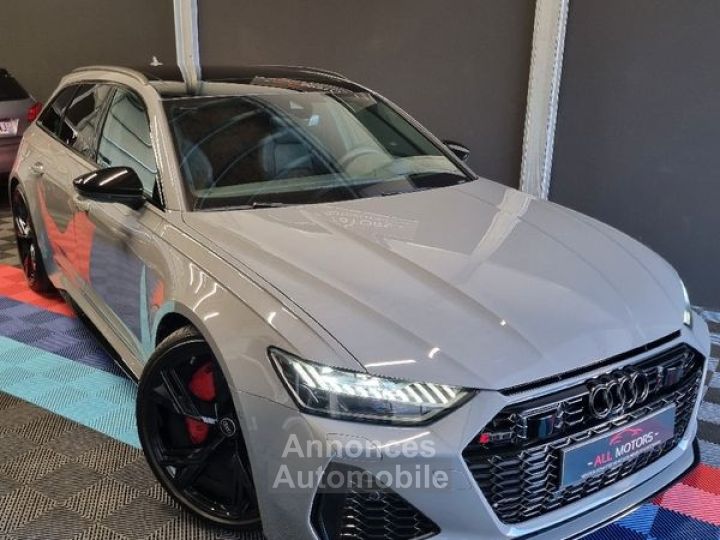 Audi RS6 avant v8 tfsi 600ch quattro gris nardo garantie constructeur - 1