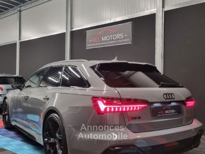 Audi RS6 avant v8 tfsi 600ch quattro gris nardo garantie constructeur - 2