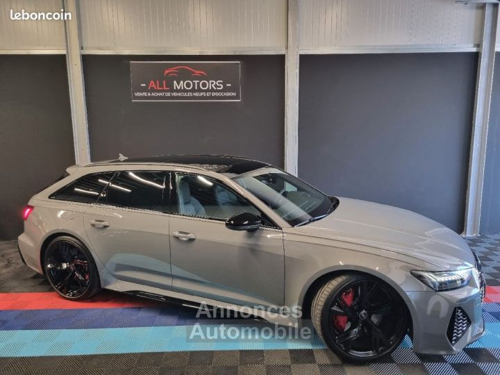 Audi RS6 avant v8 tfsi 600ch quattro gris nardo garantie constructeur - 4