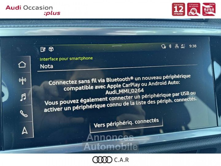Audi Q3 45 TFSIe 245 ch S tronic 6 S line - 18