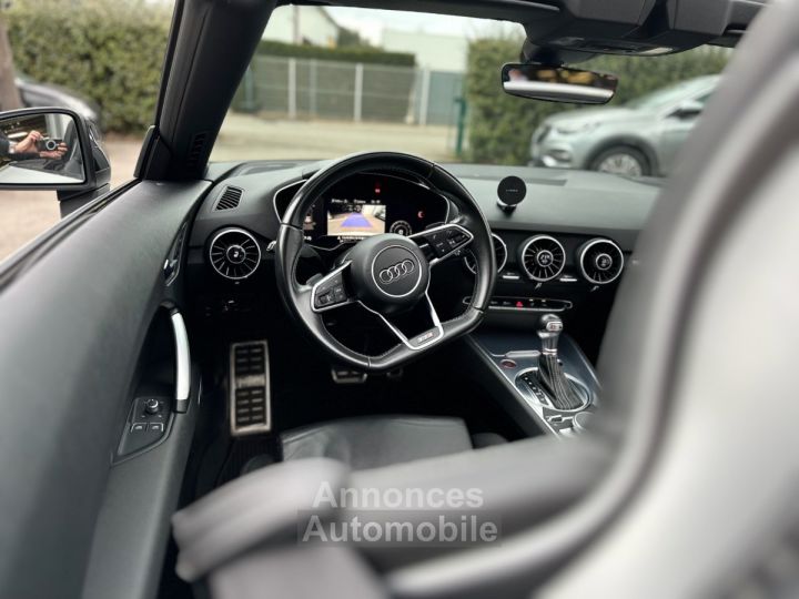 Audi TTS ROADSTER 20 TFSI 310 S tronic 6 Quattro - CHAUFFE NUQUE - CAMERA - BO - 12