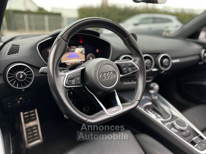 Audi TTS ROADSTER 20 TFSI 310 S tronic 6 Quattro - CHAUFFE NUQUE - CAMERA - BO - 13