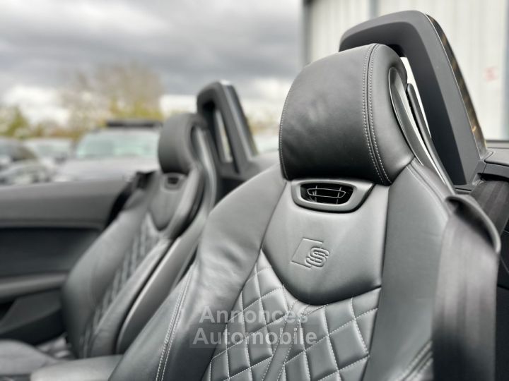 Audi TTS ROADSTER 20 TFSI 310 S tronic 6 Quattro - CHAUFFE NUQUE - CAMERA - BO - 14