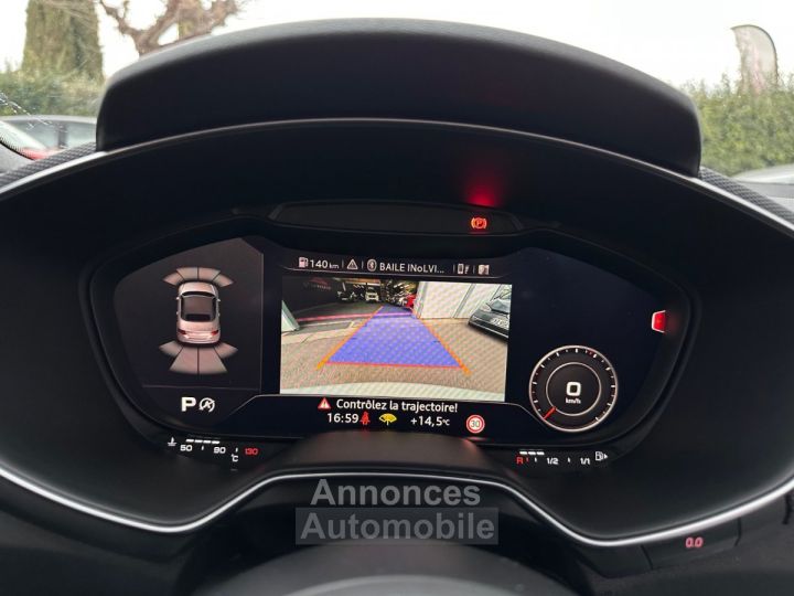 Audi TTS ROADSTER 20 TFSI 310 S tronic 6 Quattro - CHAUFFE NUQUE - CAMERA - BO - 17