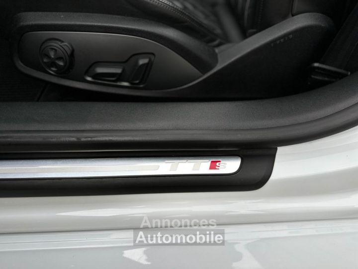Audi TTS ROADSTER 20 TFSI 310 S tronic 6 Quattro - CHAUFFE NUQUE - CAMERA - BO - 22