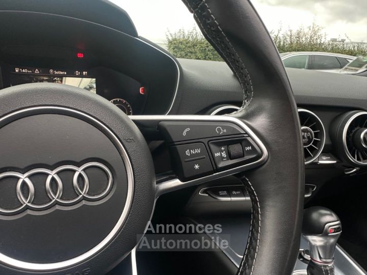 Audi TTS ROADSTER 20 TFSI 310 S tronic 6 Quattro - CHAUFFE NUQUE - CAMERA - BO - 26