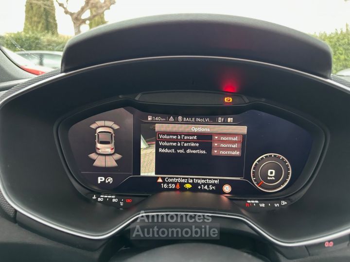 Audi TTS ROADSTER 20 TFSI 310 S tronic 6 Quattro - CHAUFFE NUQUE - CAMERA - BO - 36