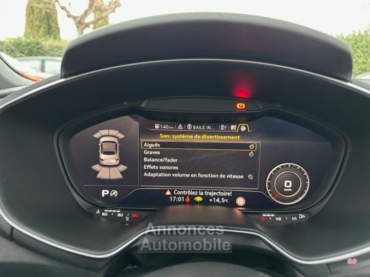 Audi TTS ROADSTER 20 TFSI 310 S tronic 6 Quattro - CHAUFFE NUQUE - CAMERA - BO - 42