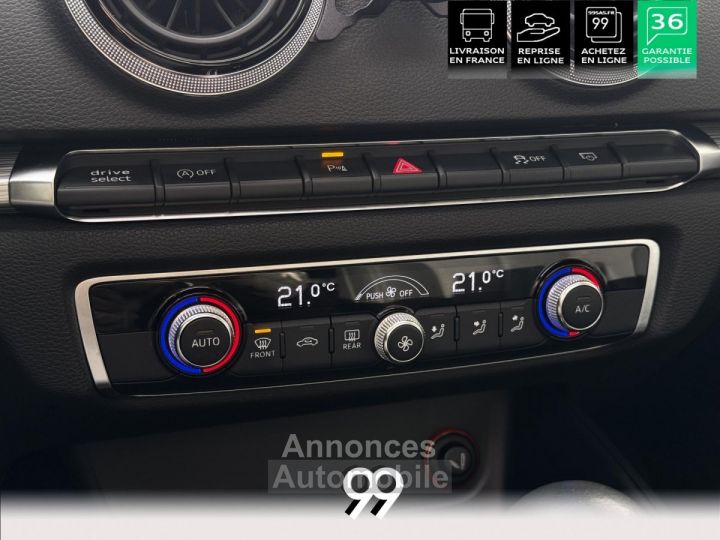 Audi A3 Sportback 20 150CV SLINE ENTRETIENT TO BO LIVRAISON REPRISE - 17