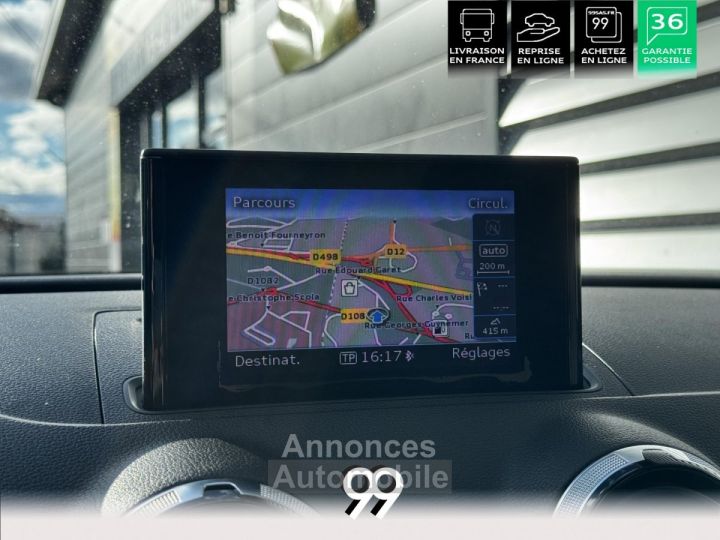 Audi A3 Sportback 20 150CV SLINE ENTRETIENT TO BO LIVRAISON REPRISE - 24