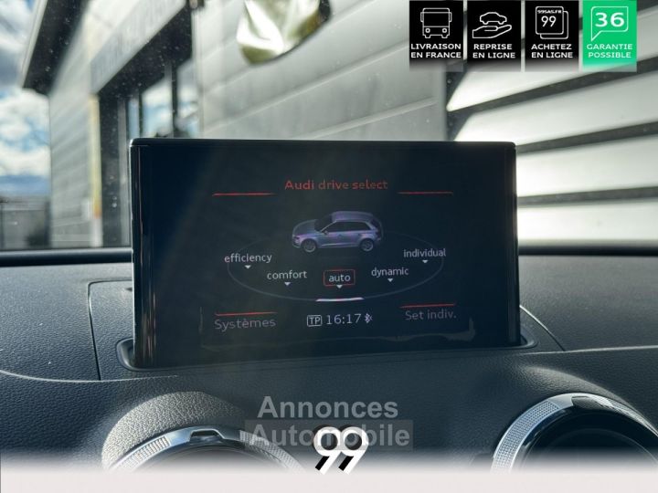 Audi A3 Sportback 20 150CV SLINE ENTRETIENT TO BO LIVRAISON REPRISE - 25