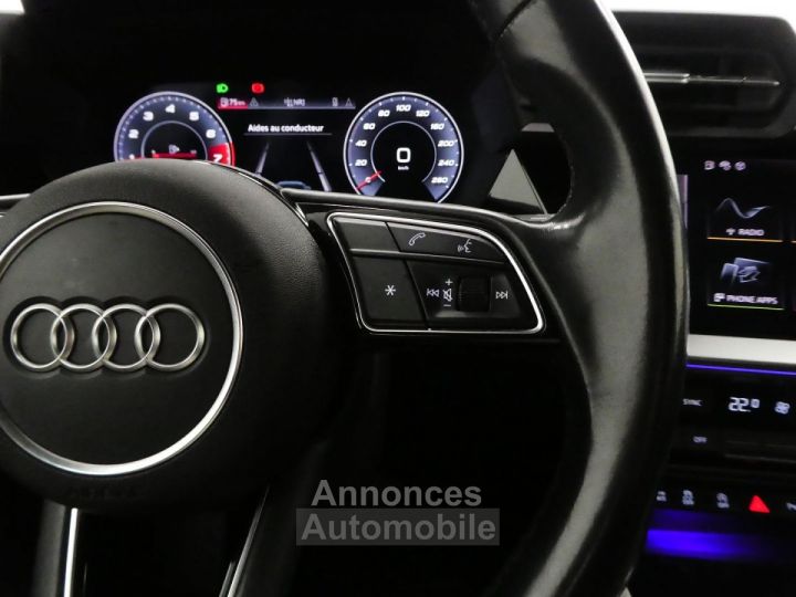 Audi A3 Sportback 35 TFSI 150CH MILD HYBRID DESIGN LUXE S TRONIC 7 - 13