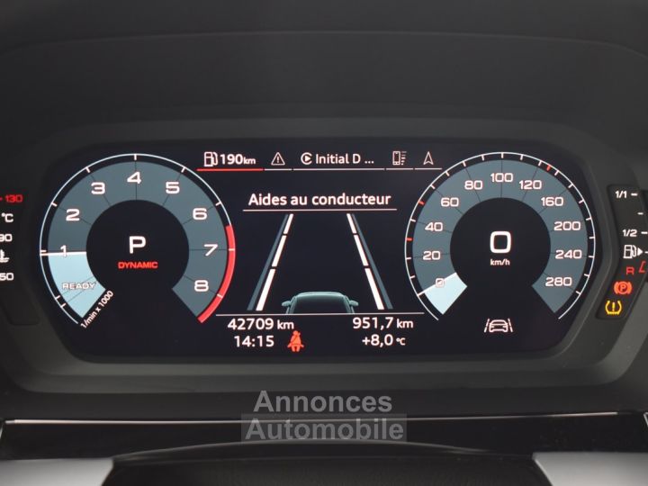 Audi A3 BERLINE 35 TFSI 150CH MILD HYBRID BUSINESS LINE S TRONIC 7 - 8