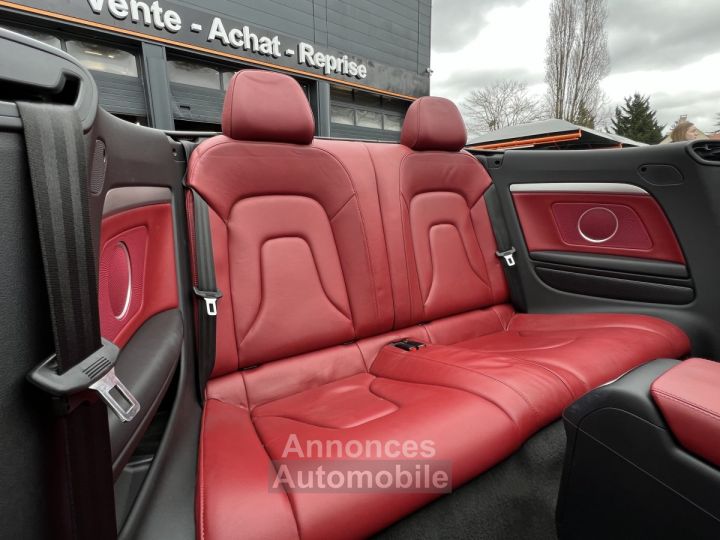 Audi A5 CABRIOLET - LUNETTE ARRIERE DECOLLEE VENDU EN ETAT / 30 V6 240 QUATTRO BOITE AUTO 64 100km - 19