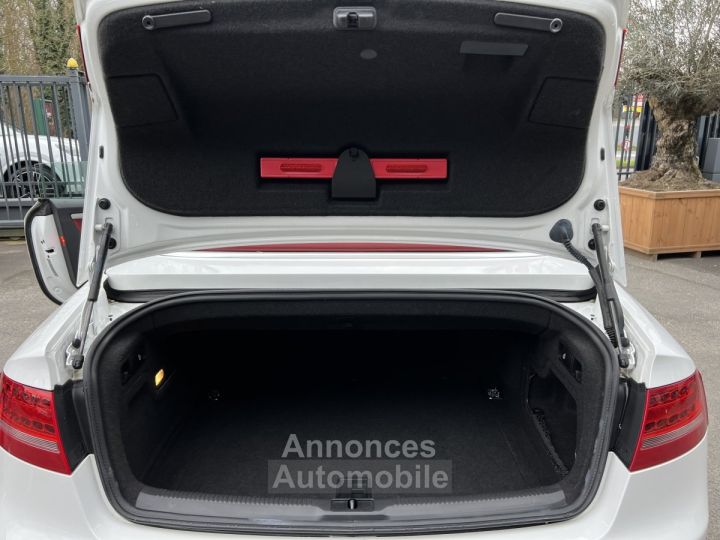 Audi A5 CABRIOLET - LUNETTE ARRIERE DECOLLEE VENDU EN ETAT / 30 V6 240 QUATTRO BOITE AUTO 64 100km - 20