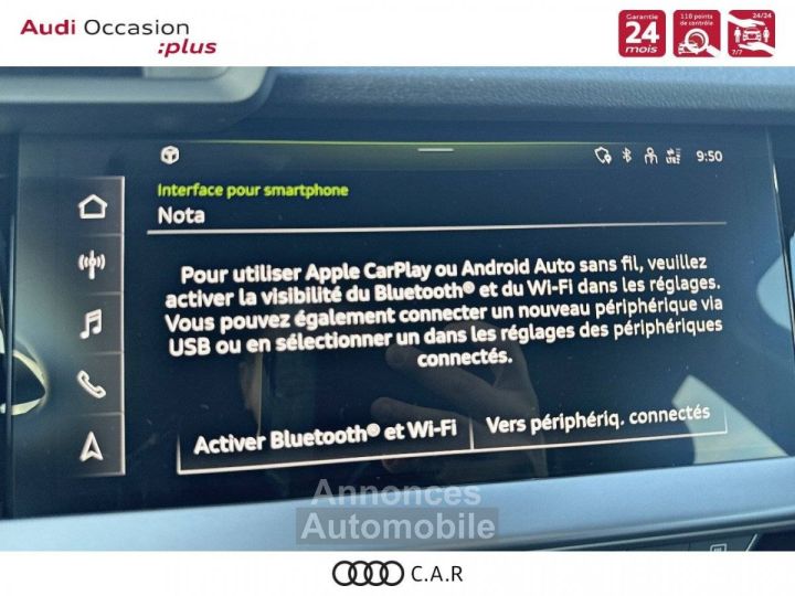 Audi A3 Sportback 35 TFSI Mild Hybrid 150 S tronic 7 Design - 18