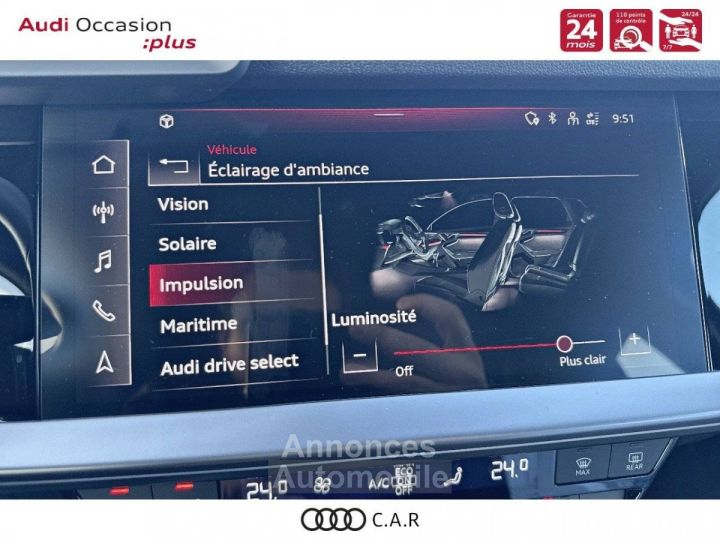 Audi A3 Sportback 35 TFSI Mild Hybrid 150 S tronic 7 Design - 21