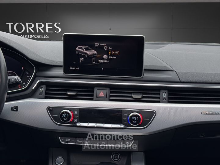 Audi A4 Allroad 30 V6 TDI 218ch Design Luxe S Tronic Française - 11