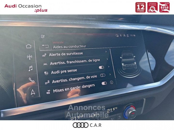 Audi Q3 Sportback 45 TFSIe 245 ch S tronic 6 S line - 20