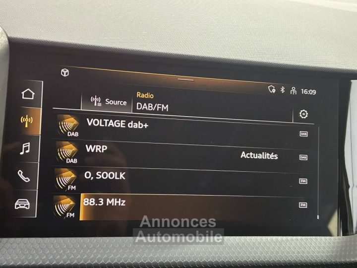 Audi A1 Sportback 25 TFSI 95 ch S tronic 7 Advanced - 31