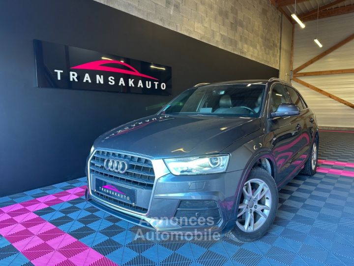 Audi Q3 20 TDI 150 ch S-tronic 7 Quattro S-line - Suivi Ok - Gtie 3 mois - 1