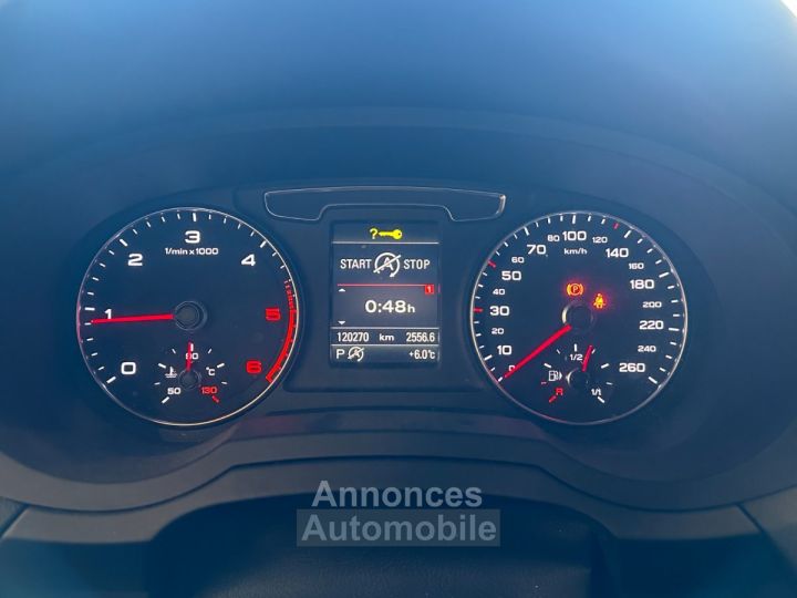 Audi Q3 20 TDI 150 ch S-tronic 7 Quattro S-line - Suivi Ok - Gtie 3 mois - 12