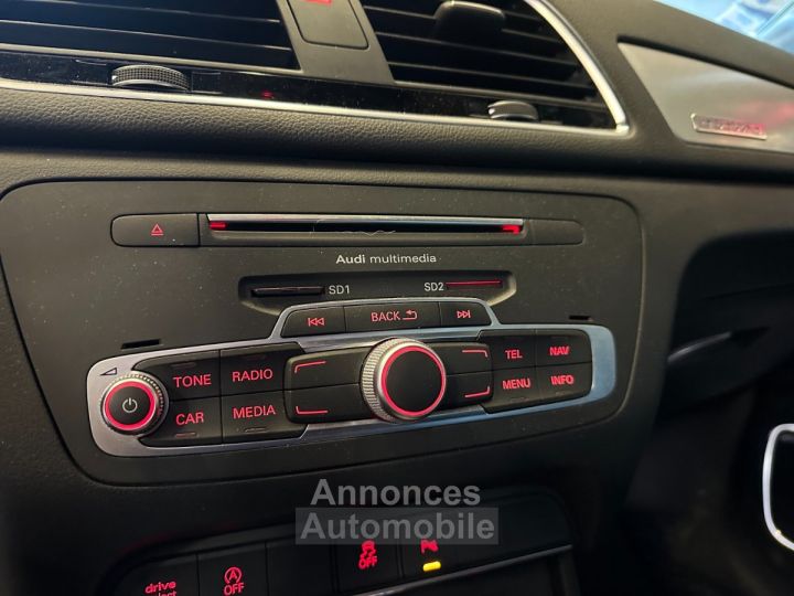 Audi Q3 20 TDI 150 ch S-tronic 7 Quattro S-line - Suivi Ok - Gtie 3 mois - 18