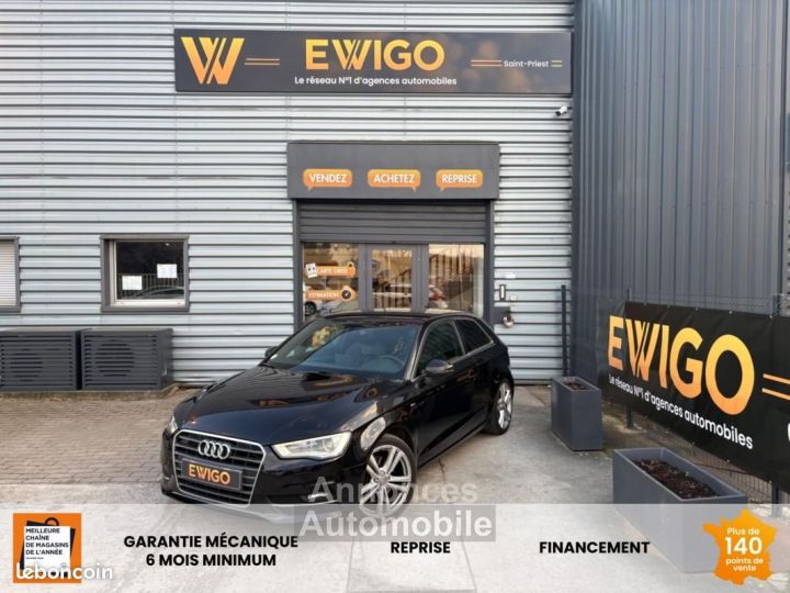 Audi A3 20 TDI 184ch S line- VOLANT SPORT- RADAR AV AR - 1