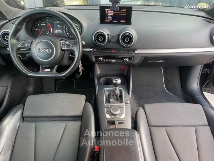 Audi A3 20 TDI 184ch S line- VOLANT SPORT- RADAR AV AR - 3