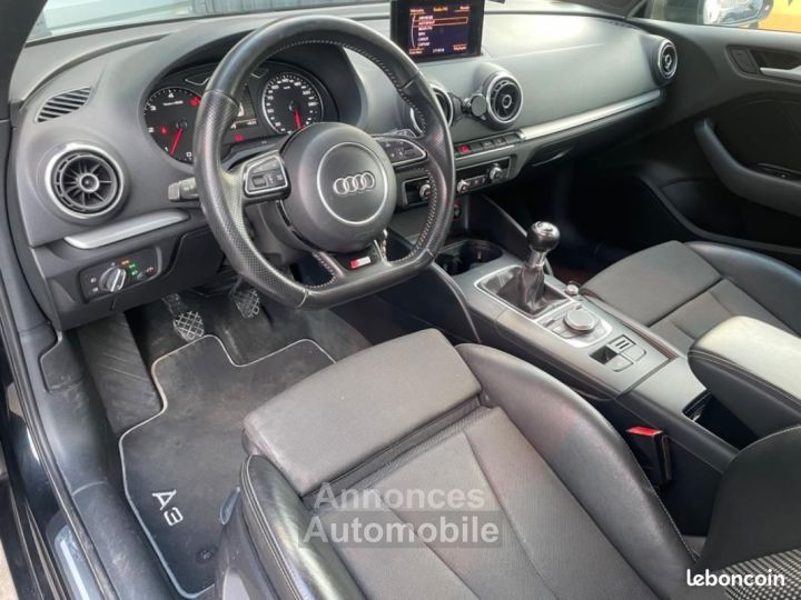 Audi A3 20 TDI 184ch S line- VOLANT SPORT- RADAR AV AR - 7