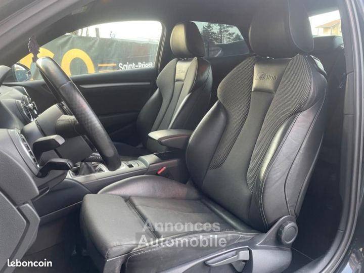 Audi A3 20 TDI 184ch S line- VOLANT SPORT- RADAR AV AR - 8