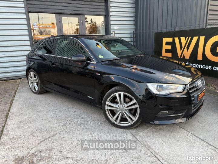 Audi A3 20 TDI 184ch S line- VOLANT SPORT- RADAR AV AR - 19