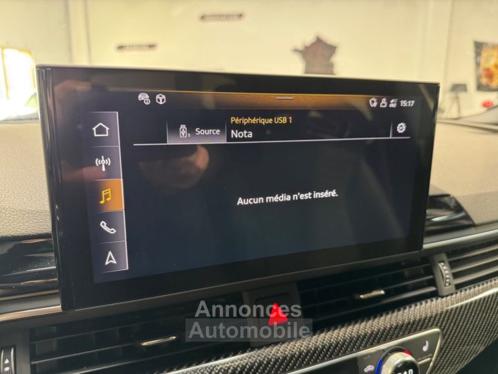 Audi RS5 SPORTBACK V6 29 TFSi 450 Tiptronic 8 Quattro Sportback Pack RS COMPETITION Carbone - 29