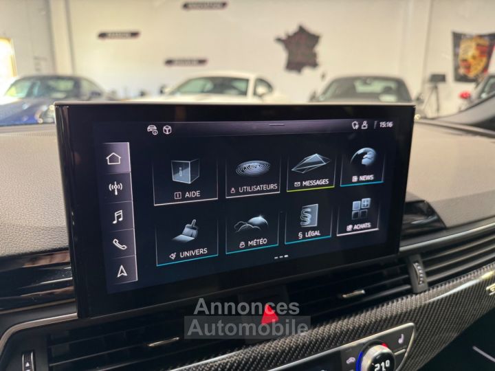 Audi RS5 SPORTBACK V6 29 TFSi 450 Tiptronic 8 Quattro Sportback Pack RS COMPETITION Carbone - 31