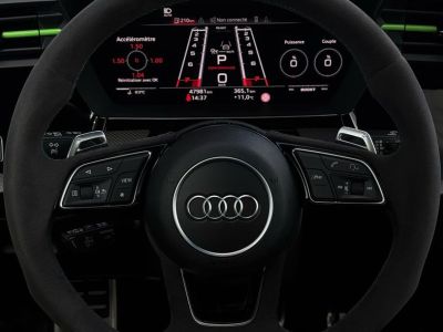 Audi RS3 Limousine 400CH Quattro MALUS PAYE Garantie 6 ans LED Bang & Olufsen Sièges RS Toit Ouvrant Pack Black Carplay 19P 659-mois   - 9