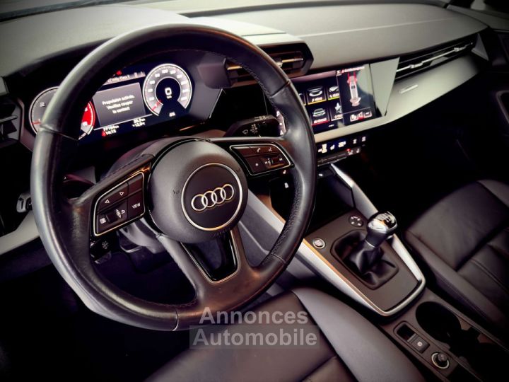 Audi A3 Sportback 20TDi 1ERPRO COCKPIT JANTES19 CUIR PDC - 12