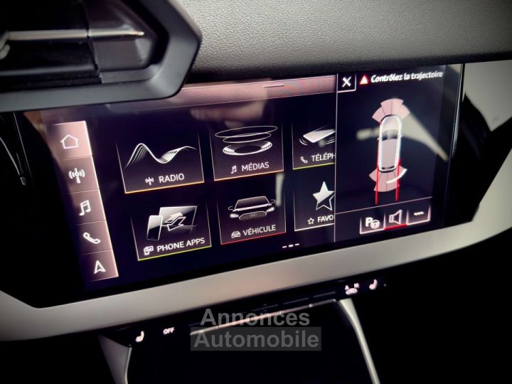Audi A3 Sportback 20TDi 1ERPRO COCKPIT JANTES19 CUIR PDC - 14