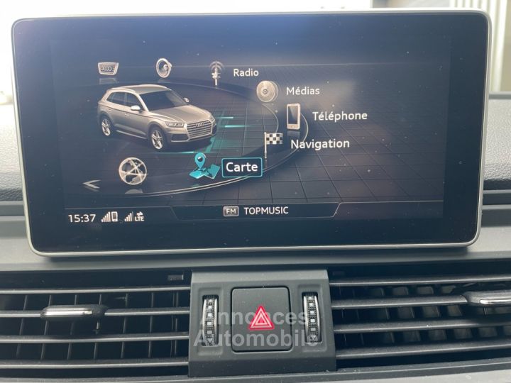 Audi Q5 55 tfsi e 367 s tronic 7 quattro line hybride rechargeable avec toit ouvrant audio bang and olufsen - 17