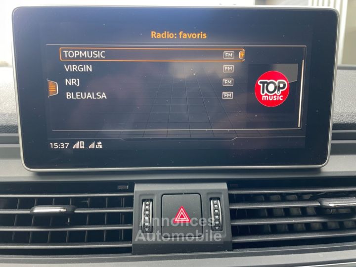 Audi Q5 55 tfsi e 367 s tronic 7 quattro line hybride rechargeable avec toit ouvrant audio bang and olufsen - 18