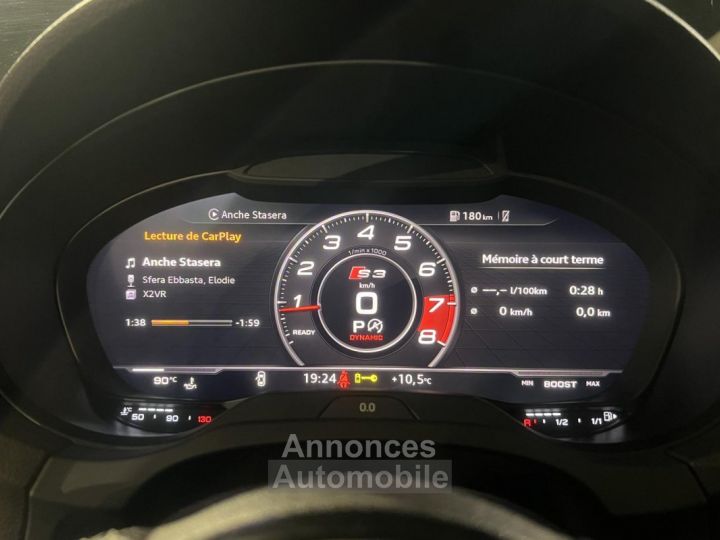 Audi A3 Sportback S3 Quattro 20 50 TFSI - 300 - BV S-tronic S3 8V  PHASE 2 - 41