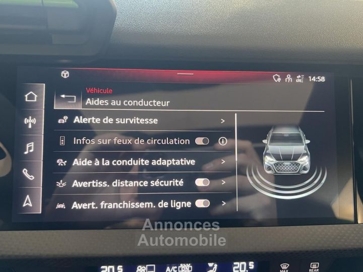Audi RS3 Sportback Quattro 25 TFSI - 400 - BV S-tronic 8Y SPORTBACK  PHASE 1 - 47