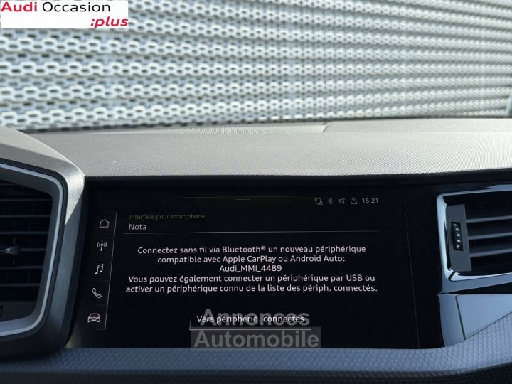 Audi A1 Sportback 30 TFSI 116 ch S tronic 7 Advanced - 11