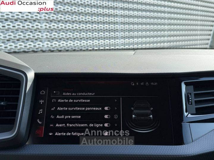 Audi A1 Sportback 30 TFSI 116 ch S tronic 7 Advanced - 12