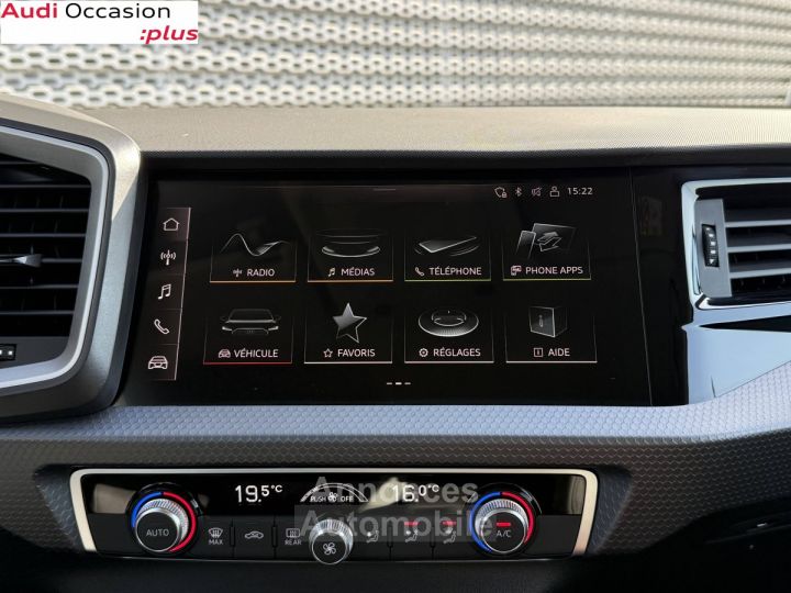 Audi A1 Sportback 30 TFSI 116 ch S tronic 7 Advanced - 14