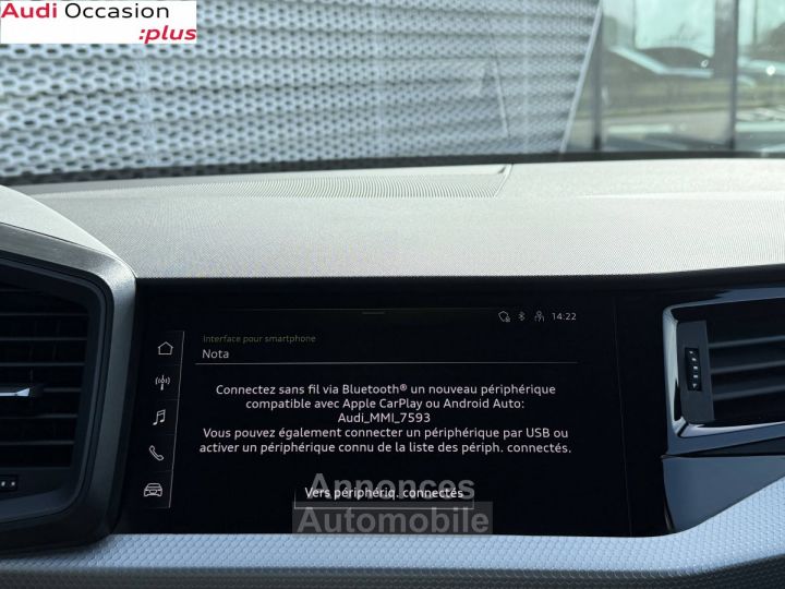 Audi A1 Sportback 35 TFSI 150 ch S tronic 7 S Line - 11