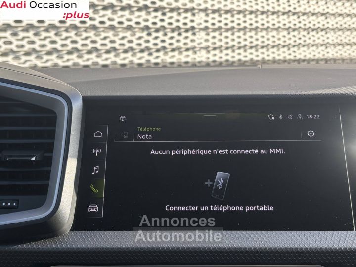 Audi A1 Sportback 30 TFSI 116 ch S tronic 7 Advanced - 10