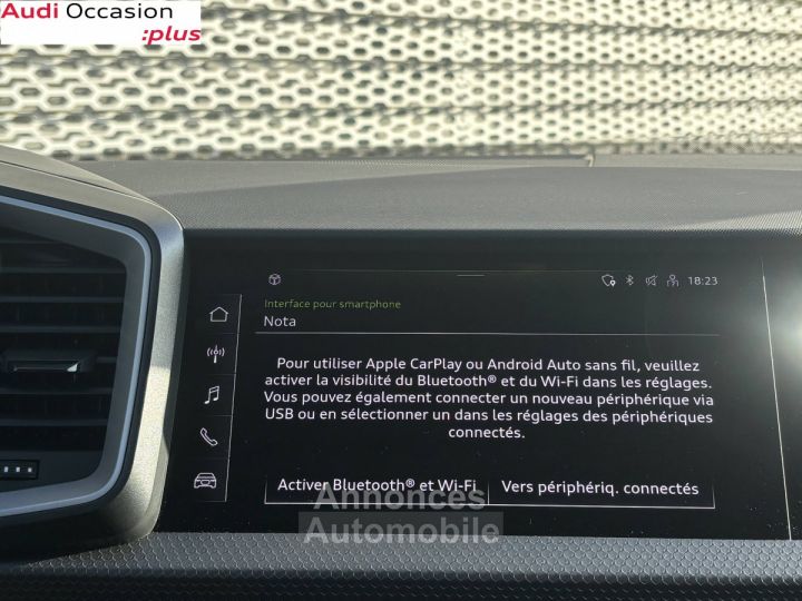 Audi A1 Sportback 30 TFSI 116 ch S tronic 7 Advanced - 11
